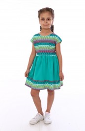 Платье детское "Карандаши" Д-ПЛ082 (98-128)