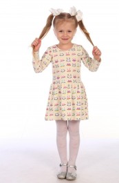 Платье детское "Мила" Д-ПЛ060 (98-122)